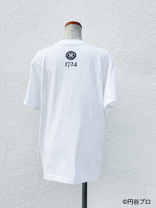 手踊り バルタン星人 Tシャツ（ホワイト）【3営業日以内に発送】